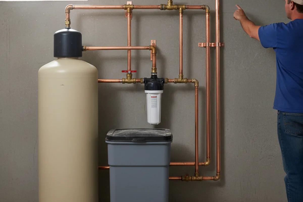 Whole-house water treatment system installed in Rogers City